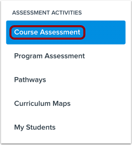 Open Course Assessment