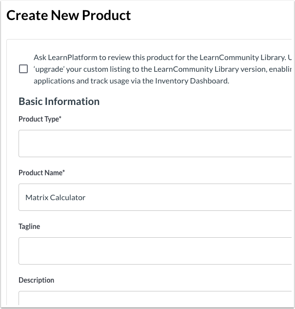 Enter Product Details