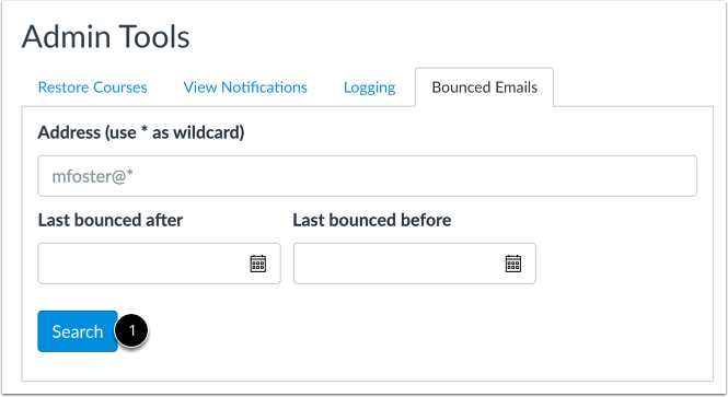 Search Bounced Emails
