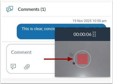 Stop Video Recording