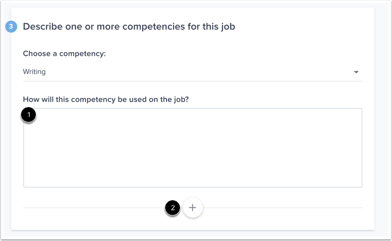 Add Competencies