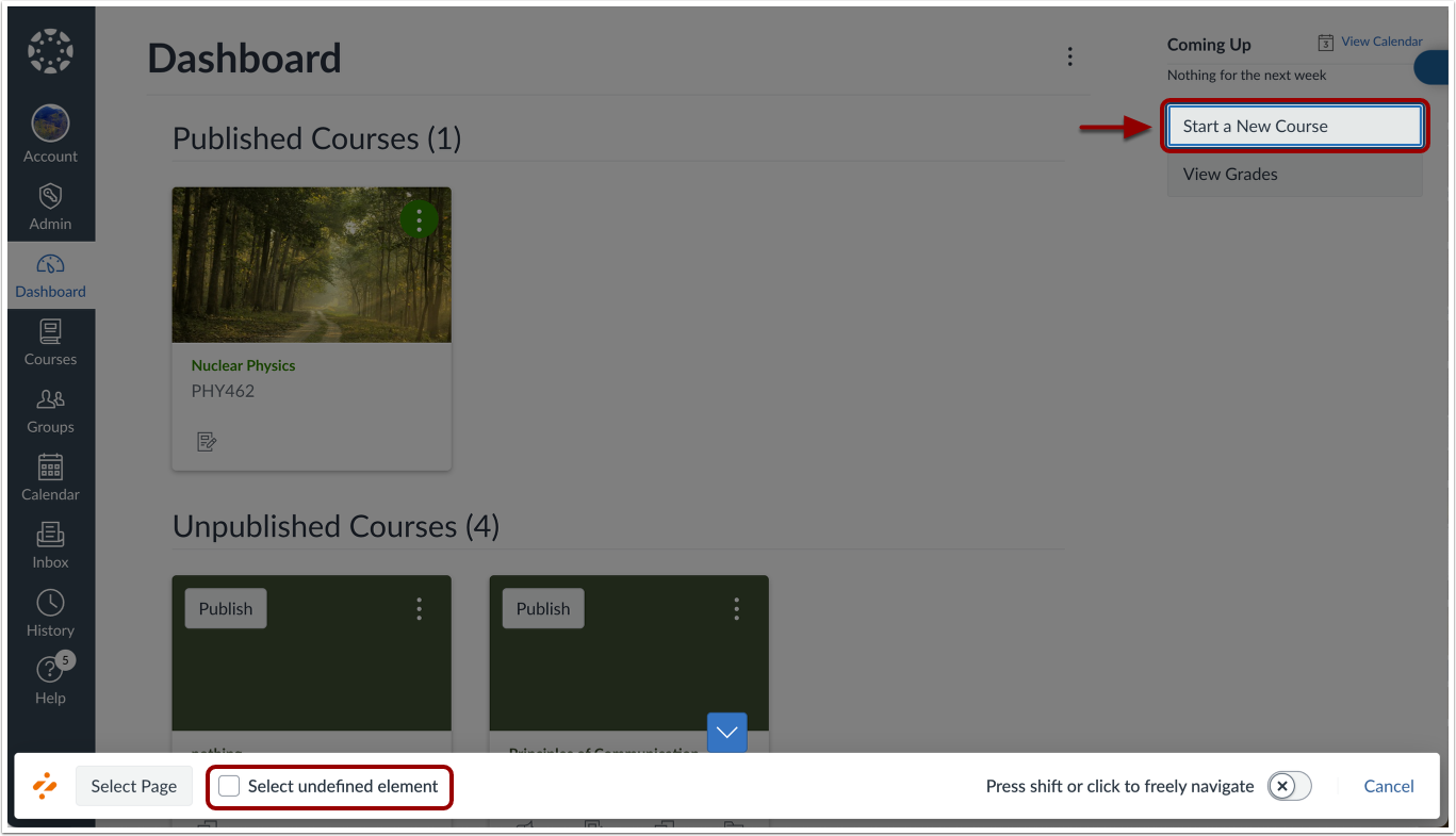 Free select mode disabled