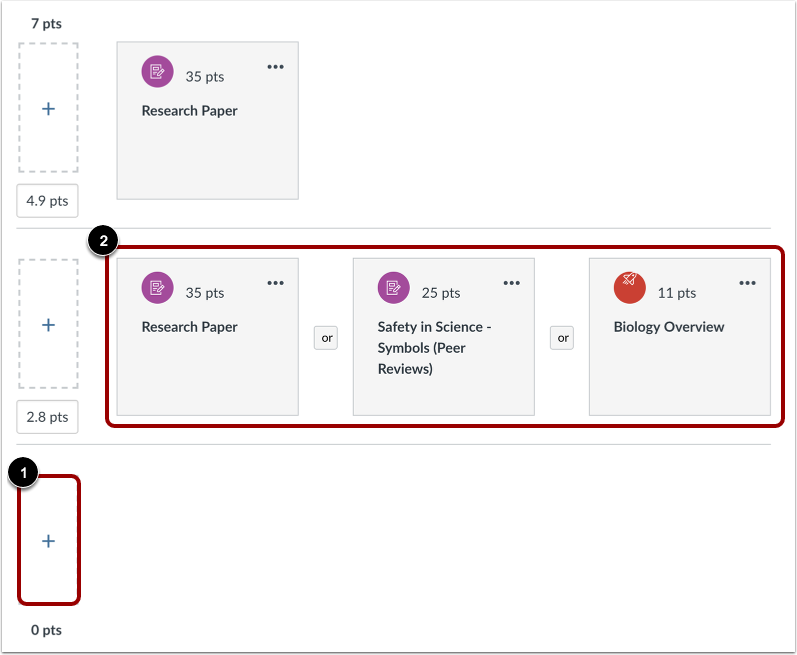 Add Additional Items