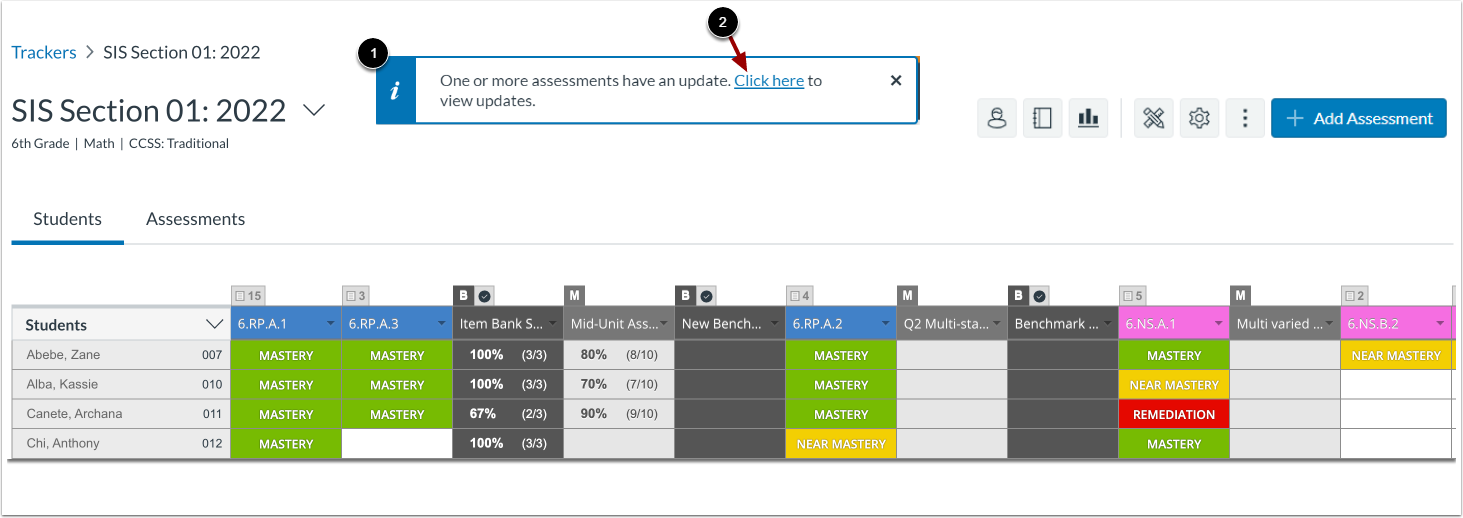View Tracker Notification