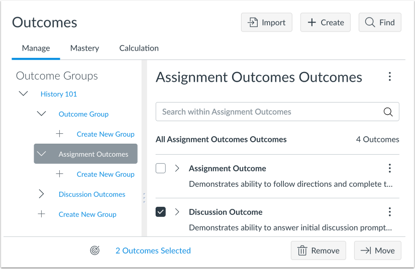 Improved Outcomes Management