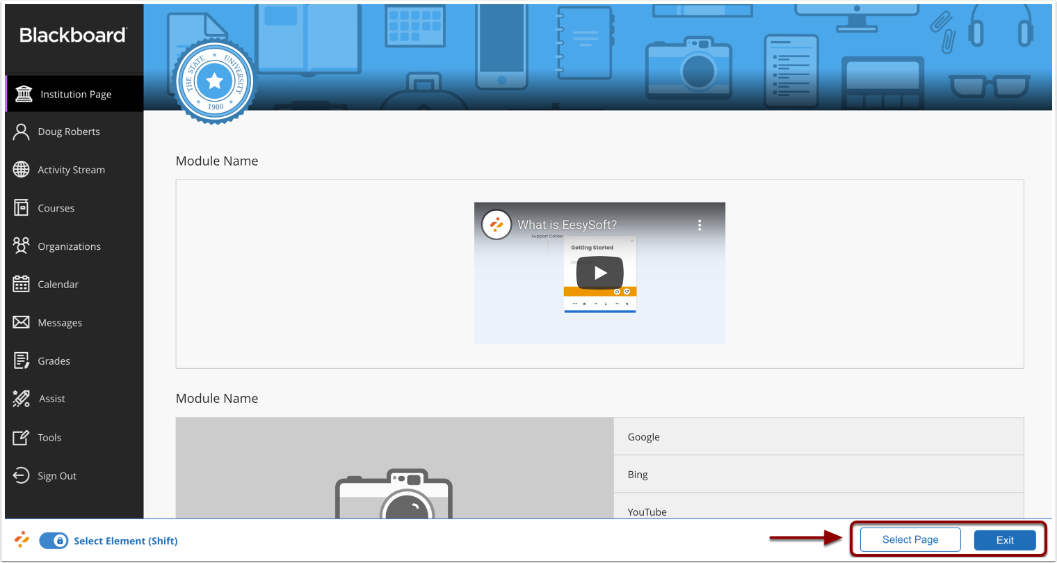 Log into Blackboard Ultra