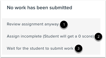 View Unsubmitted Assignment