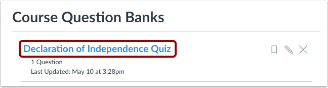 Open Question Bank