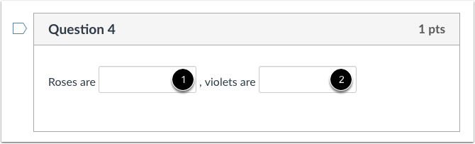 Fill-in-Multiple-Blanks Question
