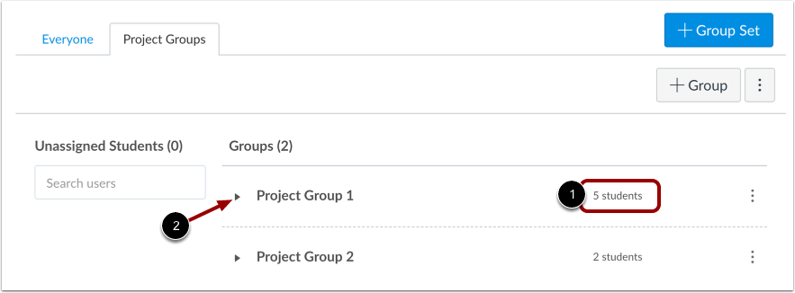 View Groups