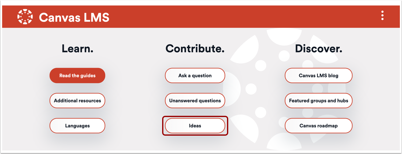 Open Ideas and Themes