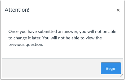 Lock Questions after Answering