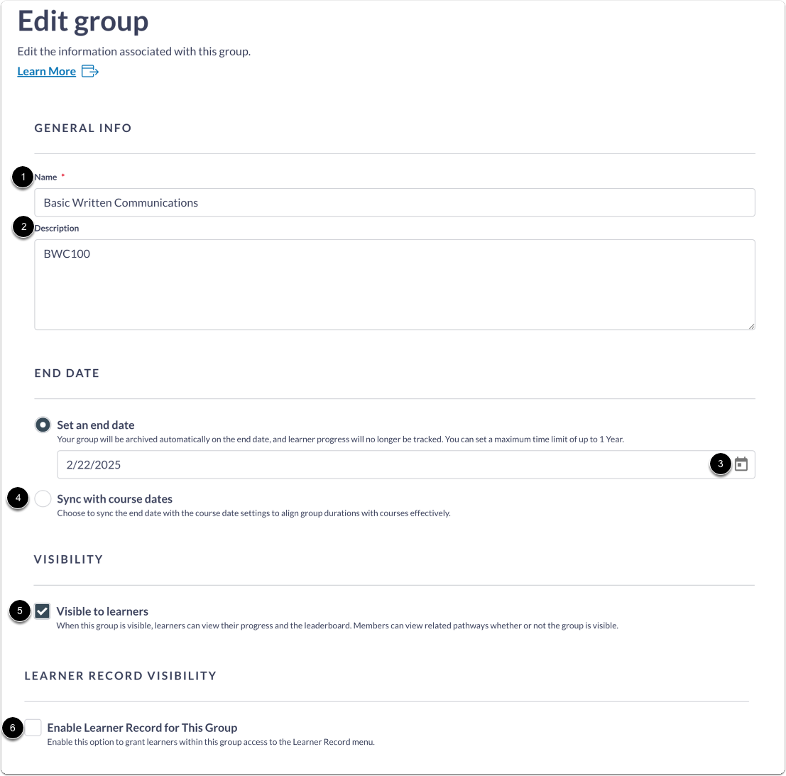 Manage Group