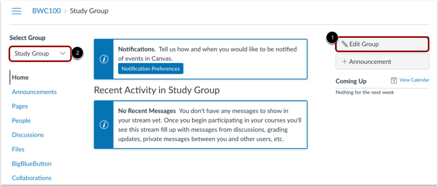 How do I create a group as a student? - Instructure Community