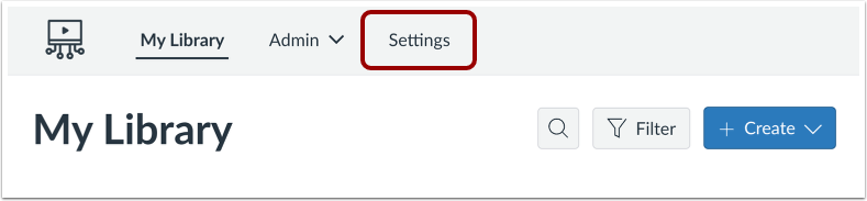 Open Studio Settings