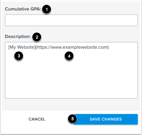 Add Education Details
