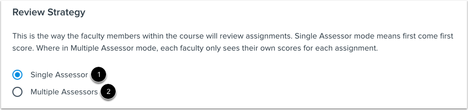 Update Review Strategy