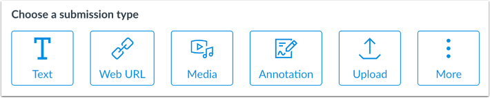 Select Submission Type