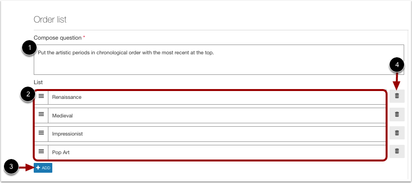 Enter Question or Instructions