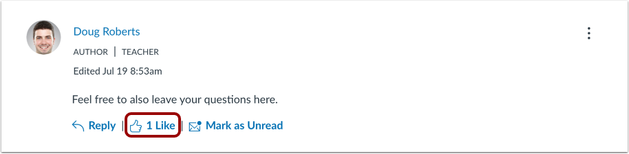 View Liking Restriction