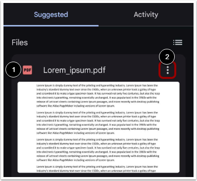 Submit from Google Drive App