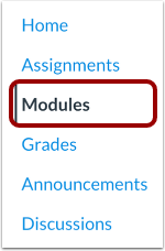 Open Modules