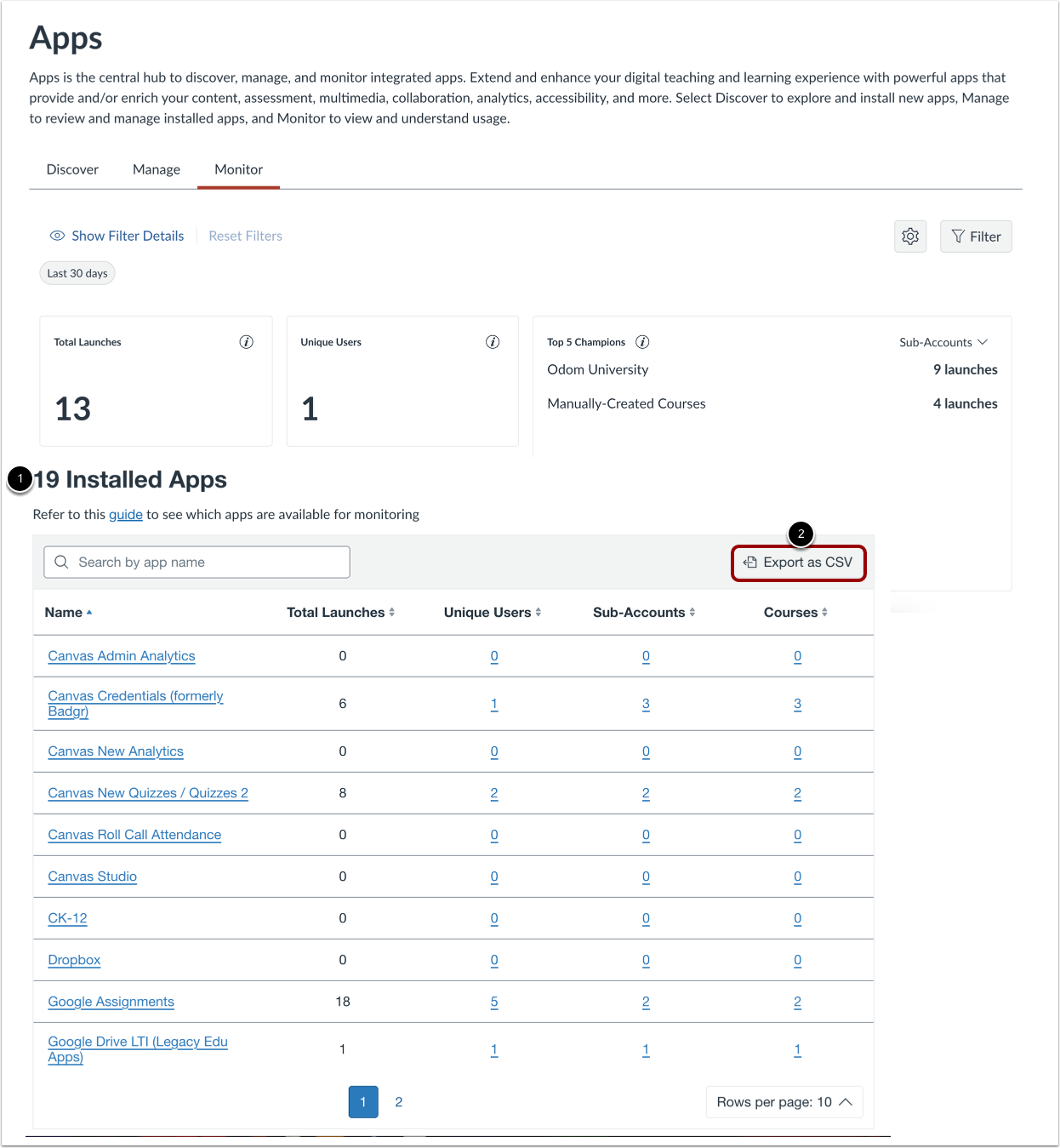 Export Installed App Data