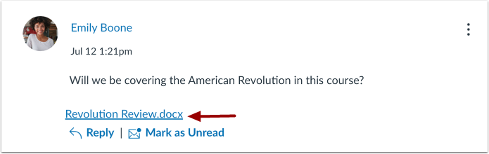 View Discussion Reply