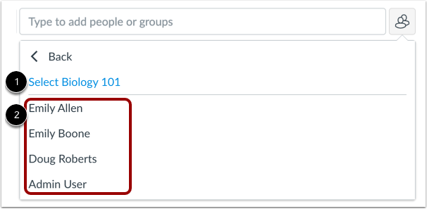 Select Group Members