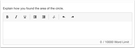 Math Essay with Rich Text