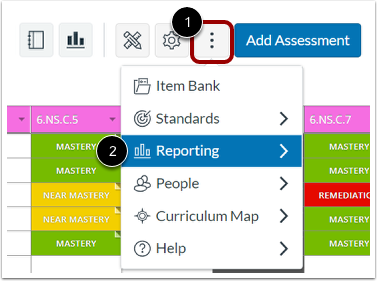 Open Reporting Options