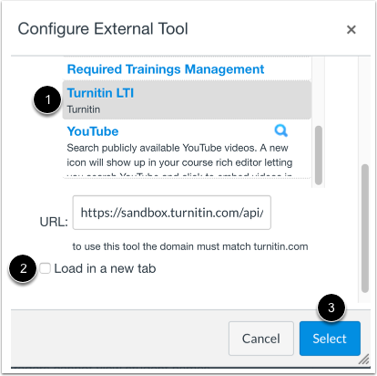 Configure External Tool