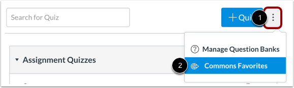 Open Commons Favorites