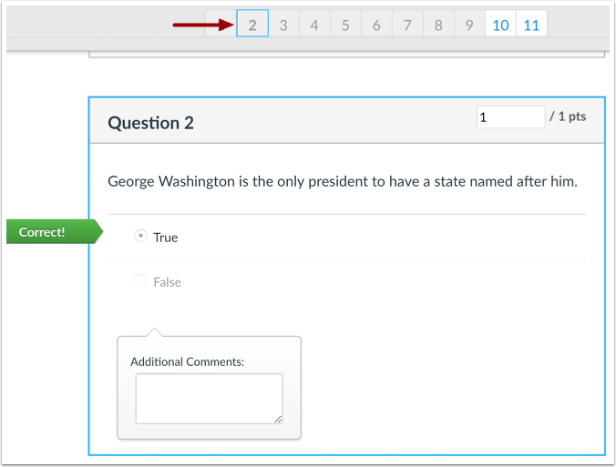 View Blue Outline in Number Bar