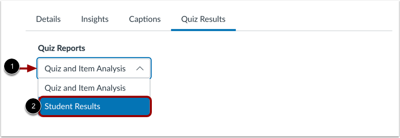 Open Student Results