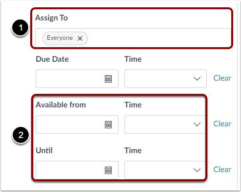 Review Assign to Fields
