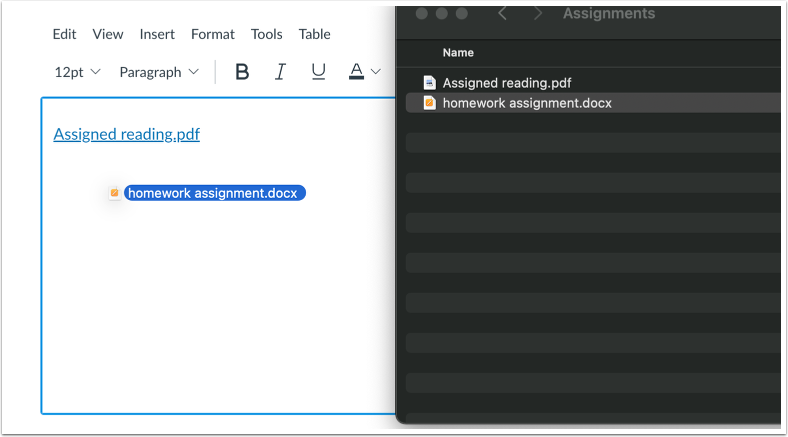 Upload Document by Drag and Drop