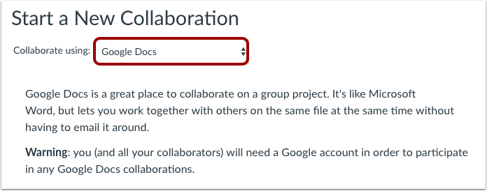 Collaborate Using Google Docs