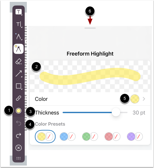 Select Highlight Formatting