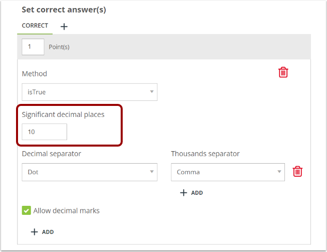Select Additional Options
