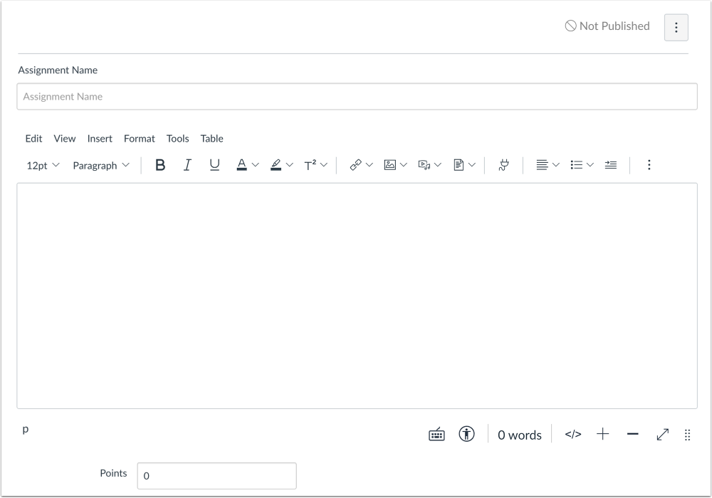 Add Assignment Details