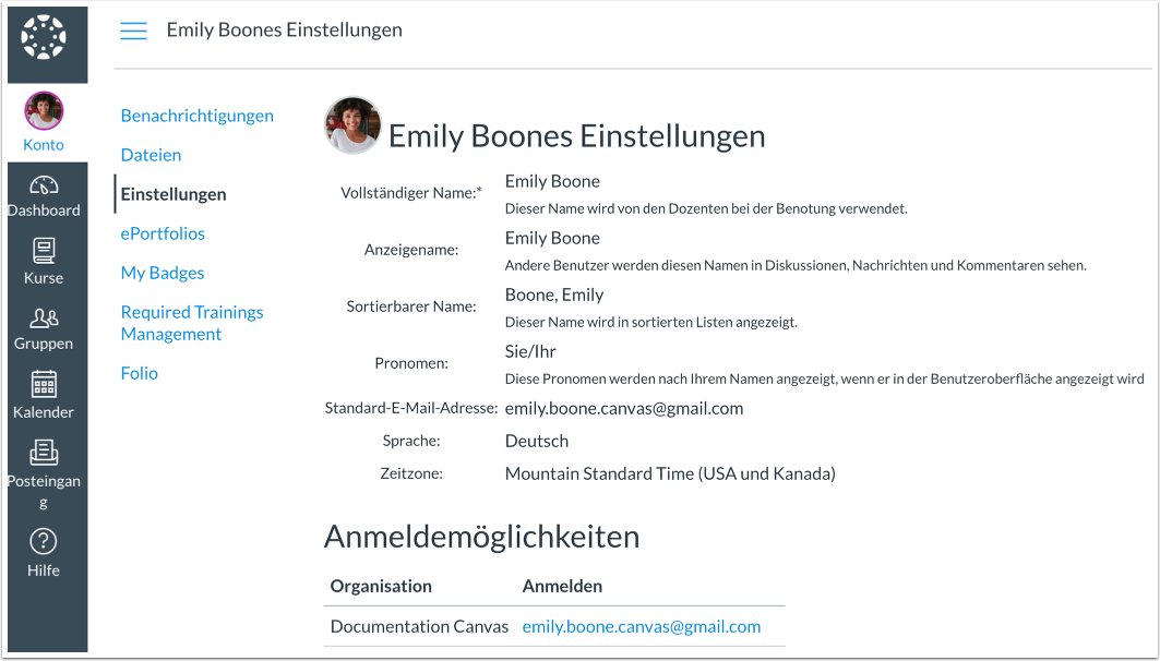View Preferred Language