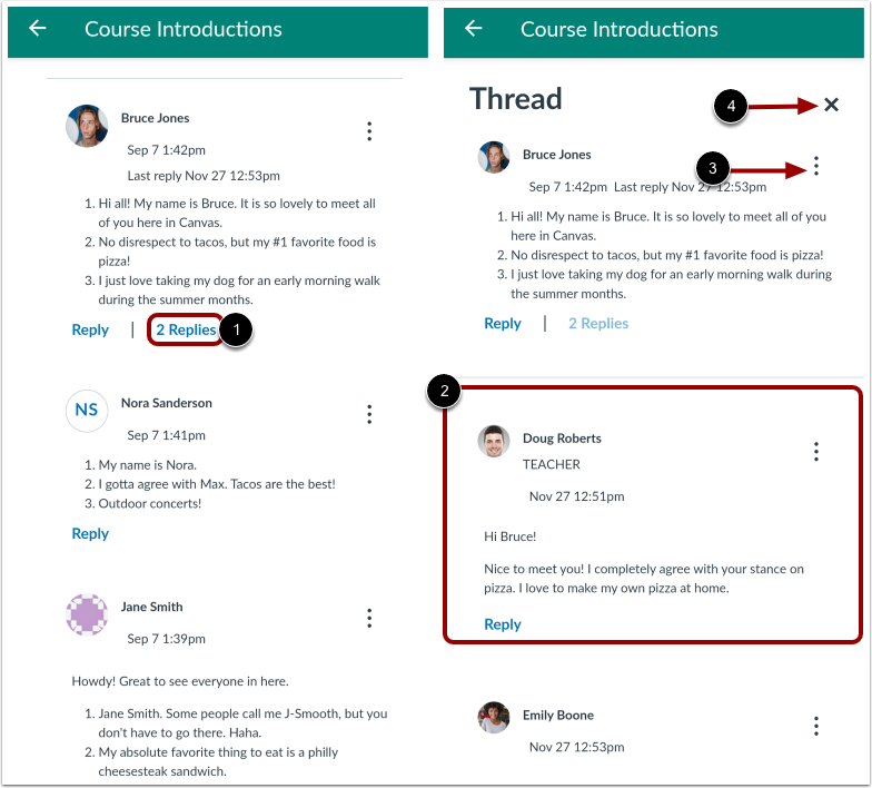 View Discussion Thread Replies