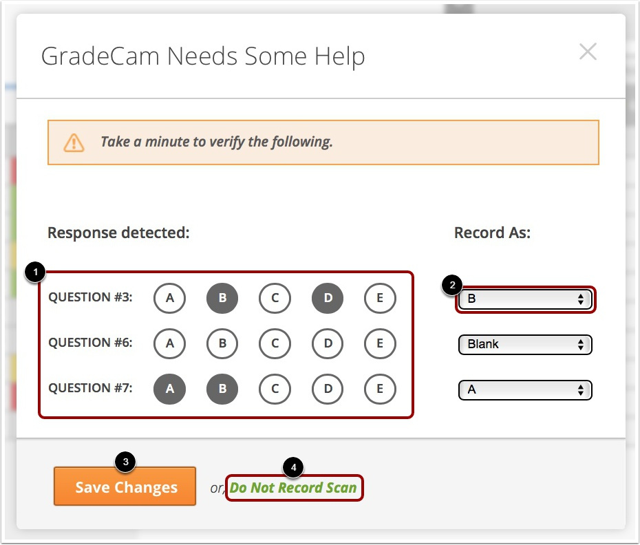 Verify Unclear Responses