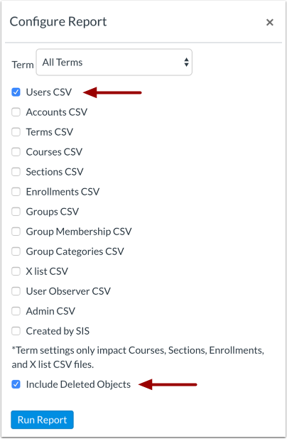 Confirm Deleted User