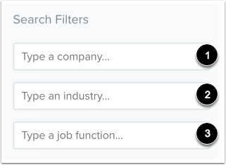 Filter Jobs