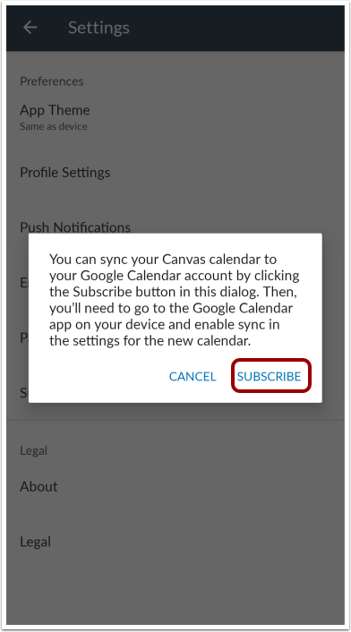 Sync Calendars