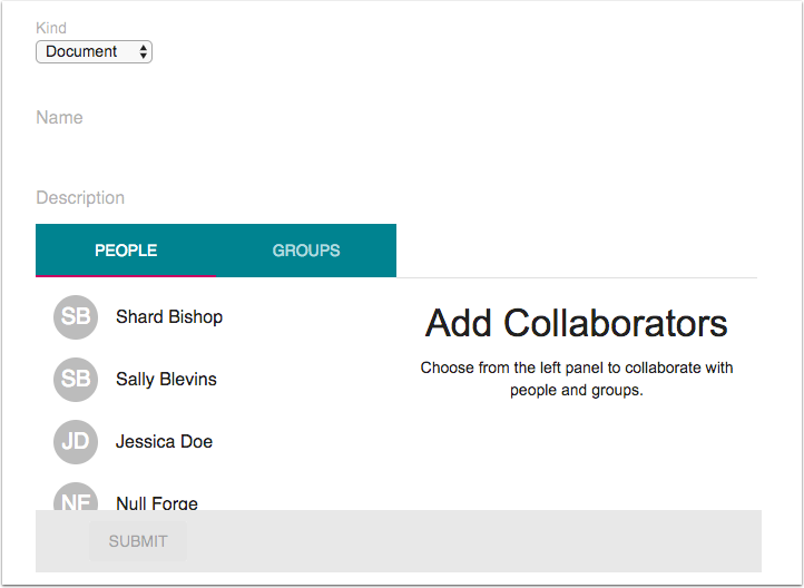 View Google Drive Collaborations
