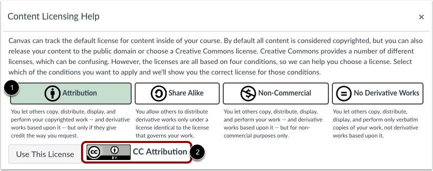 View Content Licensing Help