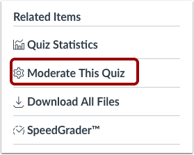 Moderate This Quiz